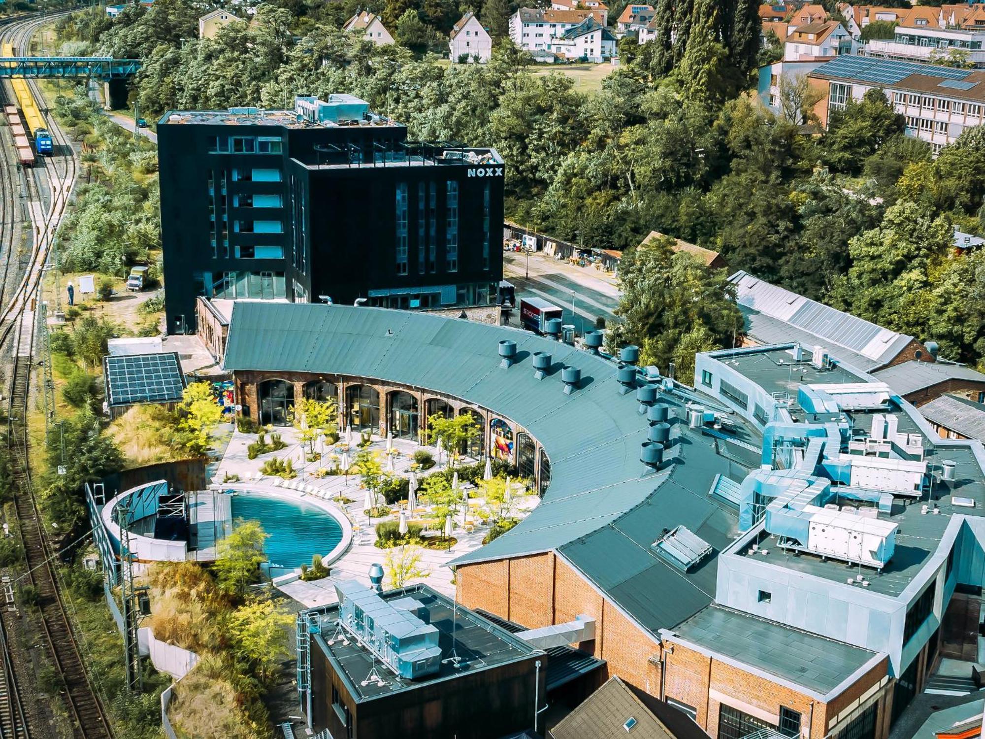 Noxx Hotel Marburg Exterior foto